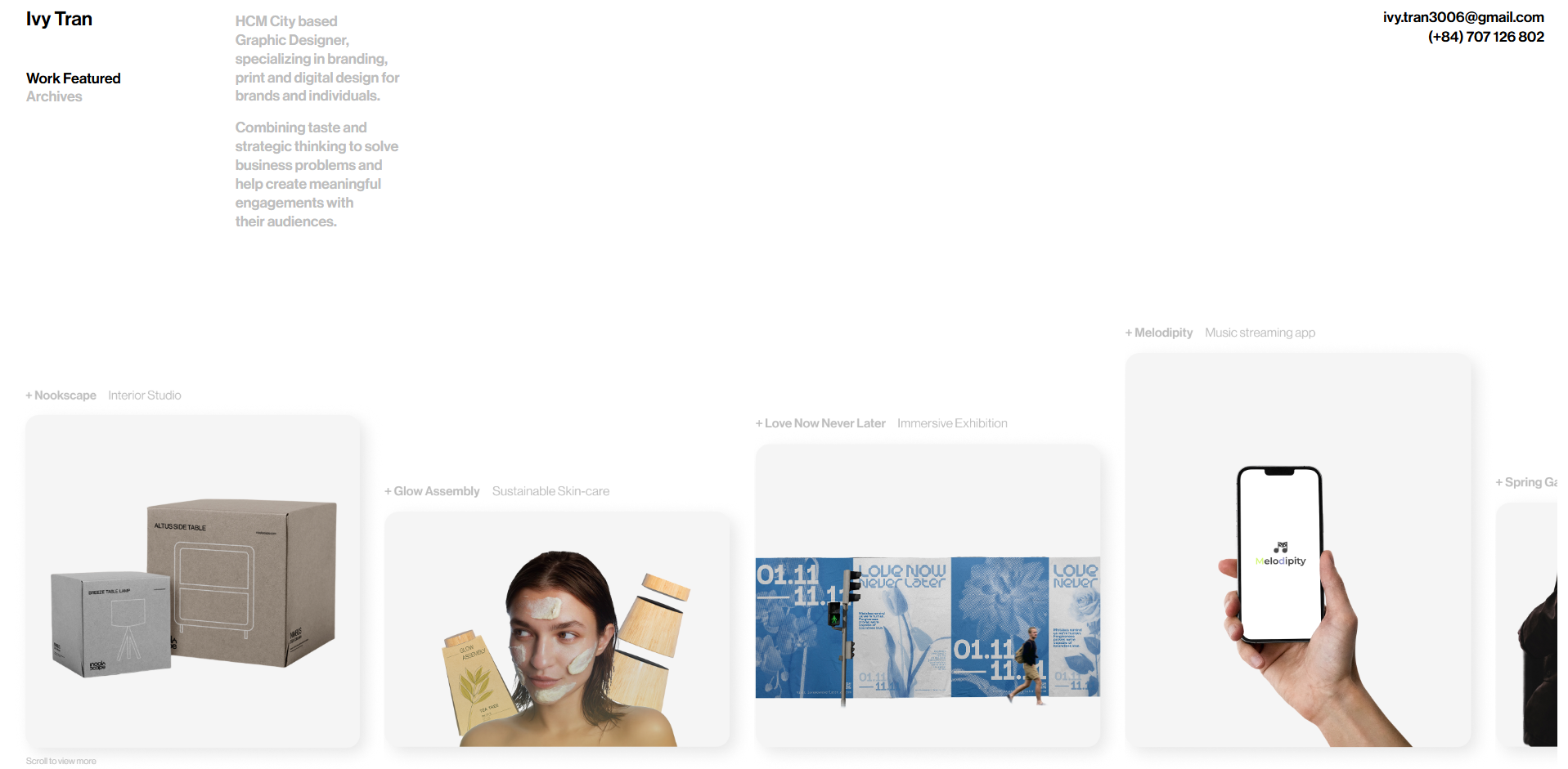 Studio Portfolio Website