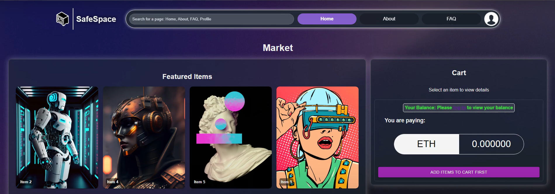 Decentralised Marketplace
